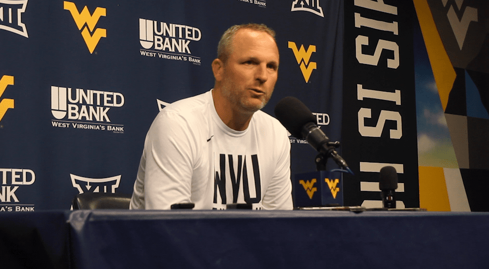 WVU HC Darian DeVries